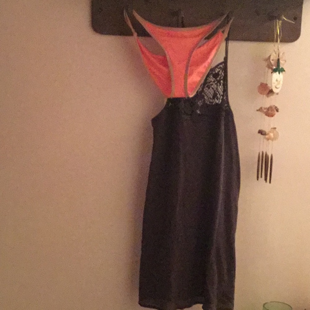 L.space beach dress and bikini bottom lot